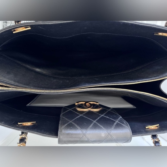 Chanel Black Quilted Lambskin Supermodel tote with gold hardware - Picture 10 of 16